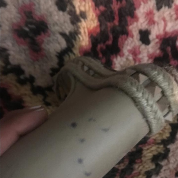 Authentic Louboutin Nude Wedge Heels Size 37 - Picture 3 of 8